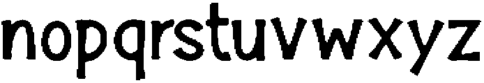 Gafumi ttf (400) Font LOWERCASE