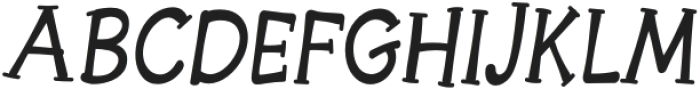 Gagas Regular otf (400) Font LOWERCASE