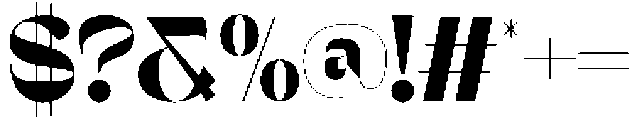 Gagen Bold otf (700) Font OTHER CHARS