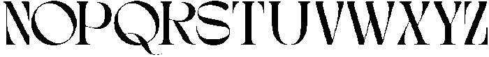Gagen Regular otf (400) Font UPPERCASE