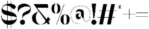Gagen Semi Bold otf (600) Font OTHER CHARS