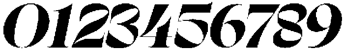 Gagen Slanted Bold otf (700) Font OTHER CHARS