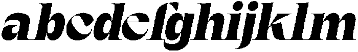 Gagen Slanted Bold otf (700) FONT