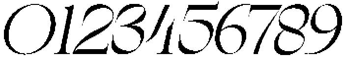Gagen Slanted Light otf (300) Font OTHER CHARS