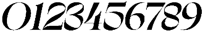 Gagen Slanted Medium otf (500) Font OTHER CHARS