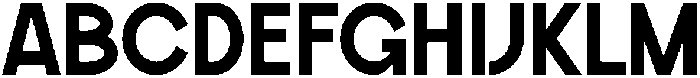 Gagfir Regular otf (400) Font UPPERCASE