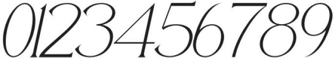 Gaginka Italic otf (400) Font OTHER CHARS