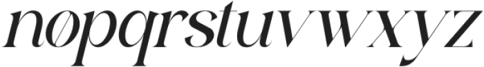 Gagkline Italic otf (400) Font LOWERCASE