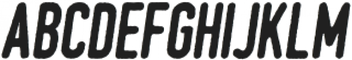 Gahar Italic otf (400) Font LOWERCASE