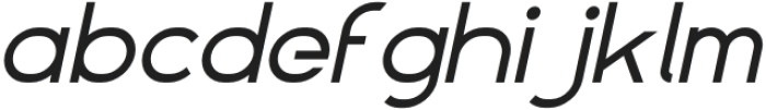 Gaharu Italic otf (400) Font LOWERCASE