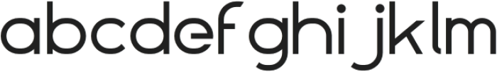 Gaharu otf (400) Font LOWERCASE