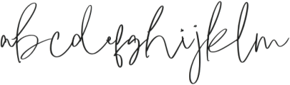 Gahime Signature Regular otf (400) FONT