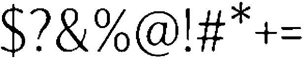 Gaian Regular otf (400) Font OTHER CHARS