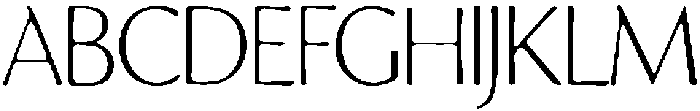 Gaian Regular otf (400) Font UPPERCASE