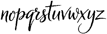 Gaiety Regular otf (400) Font LOWERCASE