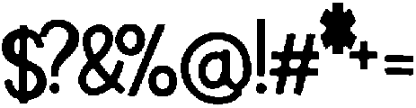 Gakape ttf (400) Font OTHER CHARS