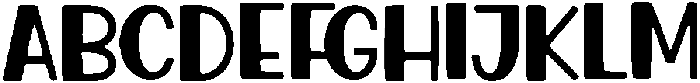 Gakape ttf (400) Font UPPERCASE