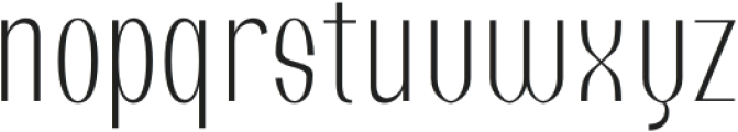 Gakyo Extralight otf (200) Font LOWERCASE