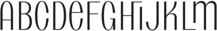 Gakyo Light otf (300) Font UPPERCASE