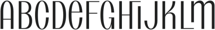 Gakyo Regular otf (400) Font UPPERCASE