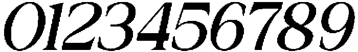 Galafera Italic otf (400) Font OTHER CHARS