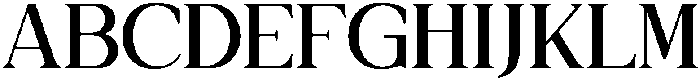 Galafera Regular otf (400) Font UPPERCASE