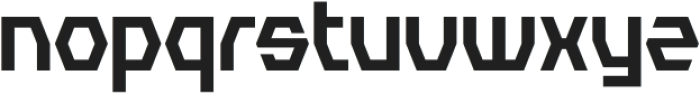 Galaktis Regular otf (400) Font LOWERCASE