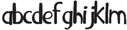 Galang otf (300) Font LOWERCASE