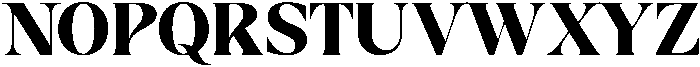 Galante Black otf (900) Font UPPERCASE