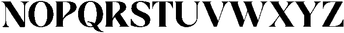 Galante Extra Bold otf (700) Font UPPERCASE