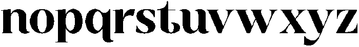 Galante Extra Bold otf (700) Font LOWERCASE
