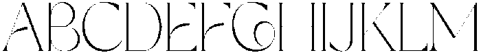 Galante Thin otf (100) Font UPPERCASE