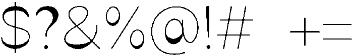 Galaxy Regular otf (400) Font OTHER CHARS