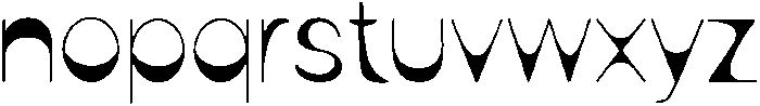 Galaxy Regular otf (400) Font LOWERCASE