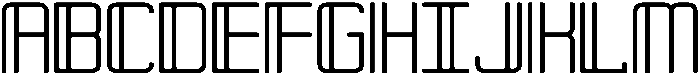 Galaxy Regular otf (400) Font UPPERCASE