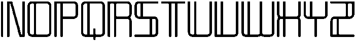 Galaxy Regular otf (400) Font UPPERCASE
