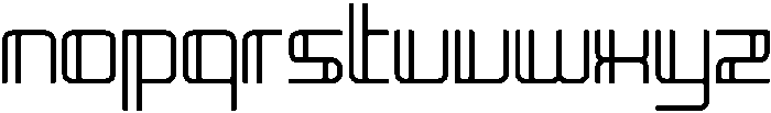 Galaxy Regular otf (400) Font LOWERCASE