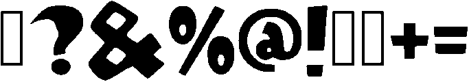 Galaxy Regular ttf (400) Font OTHER CHARS