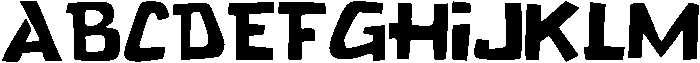 Galaxy Regular ttf (400) Font UPPERCASE