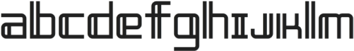 Galaxy Semi-Bold otf (600) Font LOWERCASE