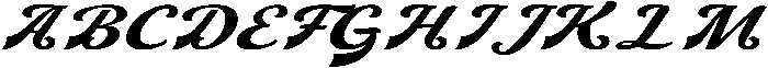 Galaxy otf (400) Font UPPERCASE