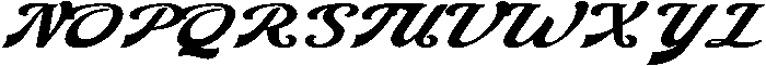 Galaxy otf (400) Font UPPERCASE