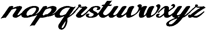 Galaxy otf (400) Font LOWERCASE