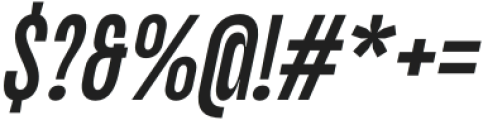 Galber Italic otf (400) Font OTHER CHARS