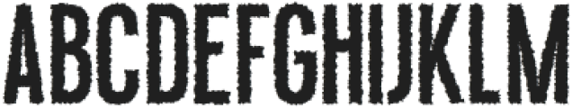 Galber Rough Regular otf (400) Font UPPERCASE