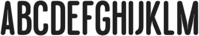 GalberRounded-Regular otf (400) Font UPPERCASE