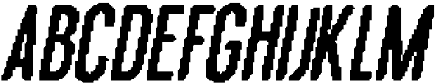 GalberRoundedPixel-Regular otf (400) Font UPPERCASE