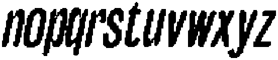 GalberRoundedPixel-Regular otf (400) Font LOWERCASE