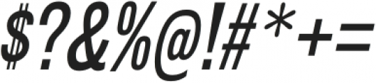 Galderglynn 1884 Condensed Italic otf (400) Font OTHER CHARS