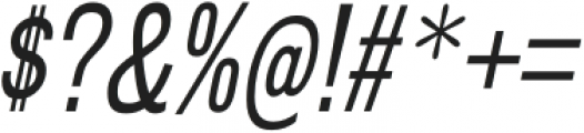 Galderglynn 1884 Condensed Light Italic otf (300) Font OTHER CHARS